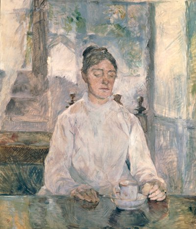 Adele Tapie de Celeyran (1840-1930) hrabina Tuluzy-Lautrec-Monfa, 1881 autorstwa Henri de Toulouse Lautrec